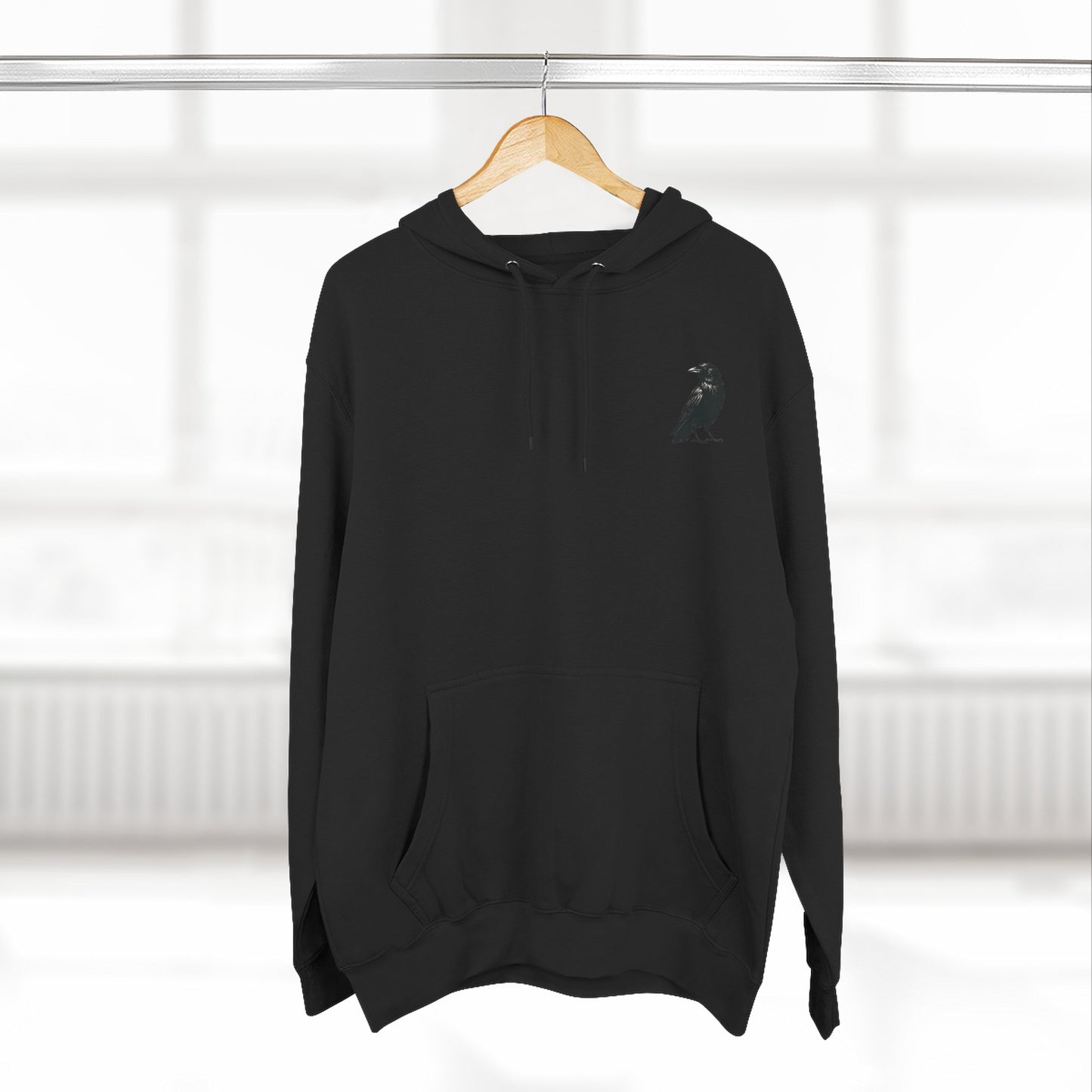 Smith & Raven | Raven Silhouette Hoodie | Black