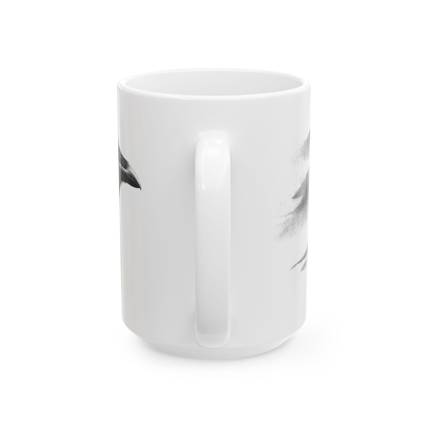 Smith & Raven | Four Ravens Illustration Mug | White Ceramic Mug | 11oz, 15oz