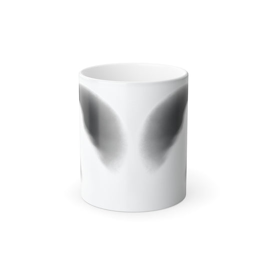Smith & Raven | Ghostly Raven Silhouette | Color Morphing Mug | 11oz