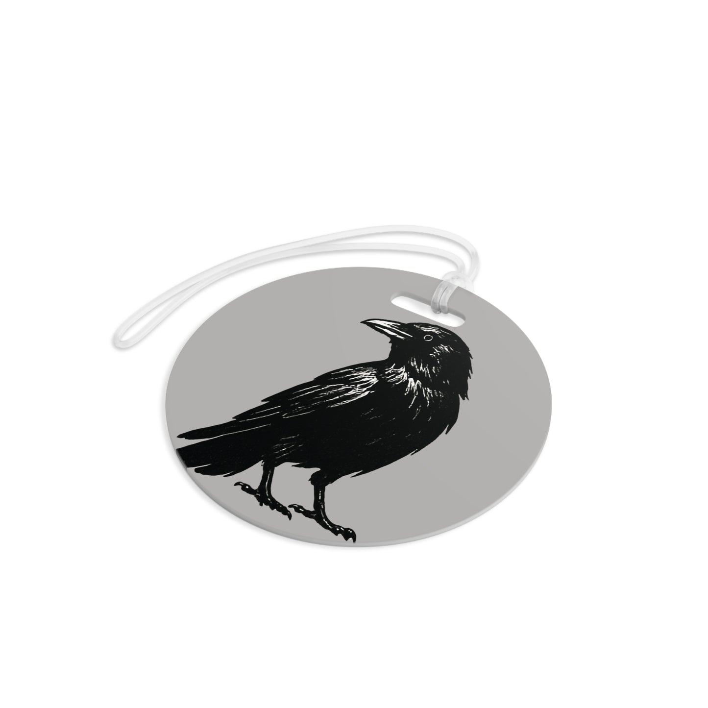 Smith & Raven | Black Raven Illustration | Luggage Tag
