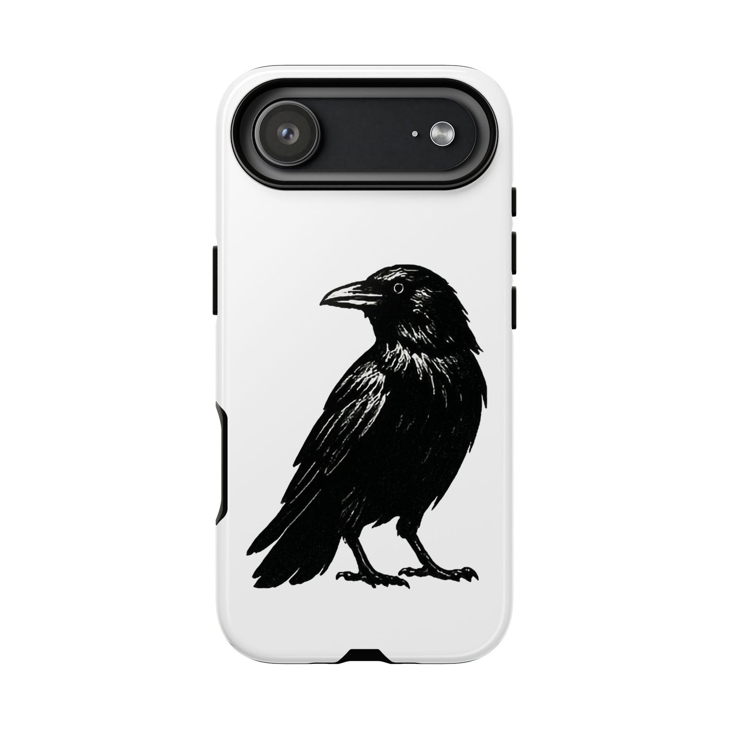 Smith & Raven | Black Raven Illustration Phone Case | Tough Protective Case