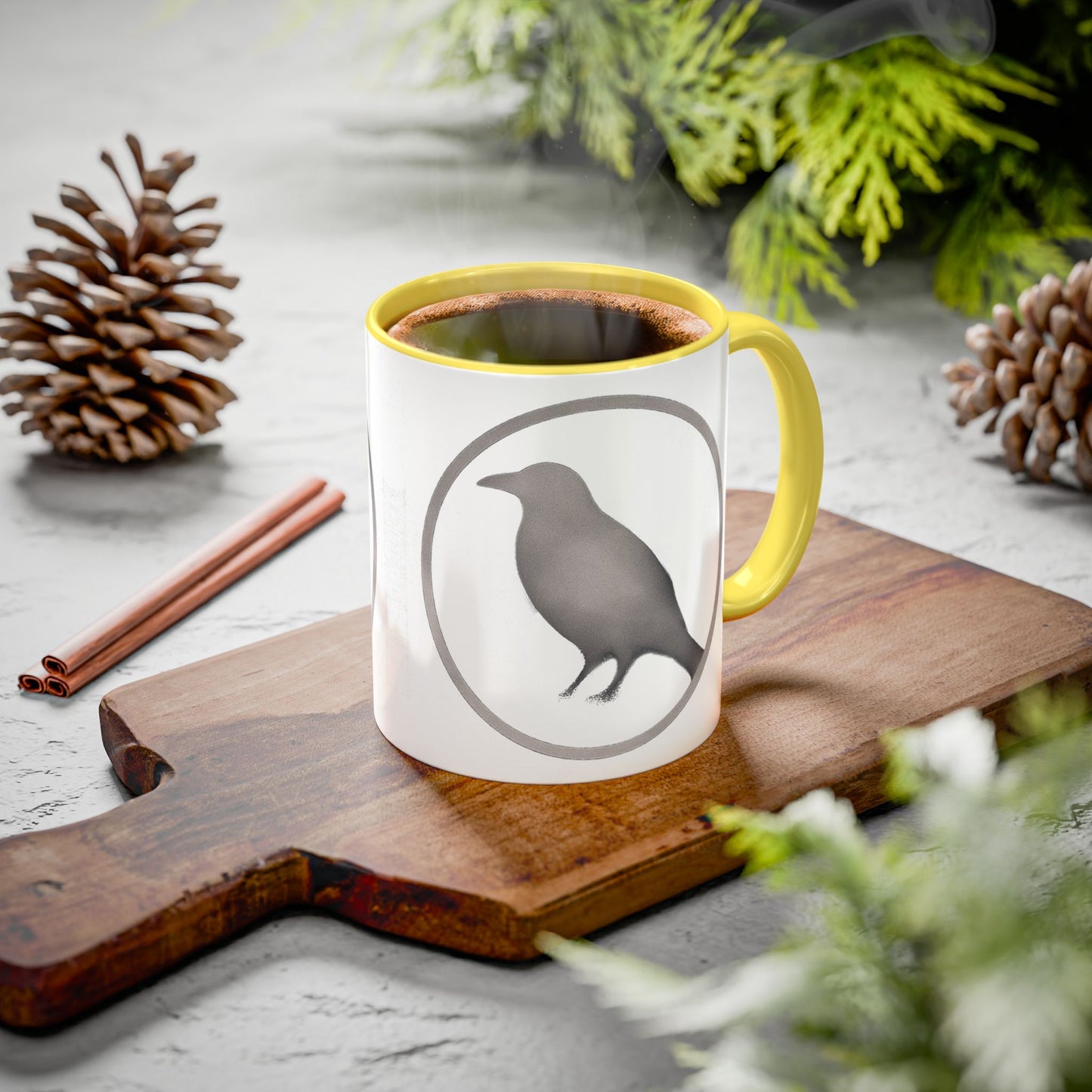 Smith & Raven | Circle Logo | Accent Color Mugs | 11oz 15oz