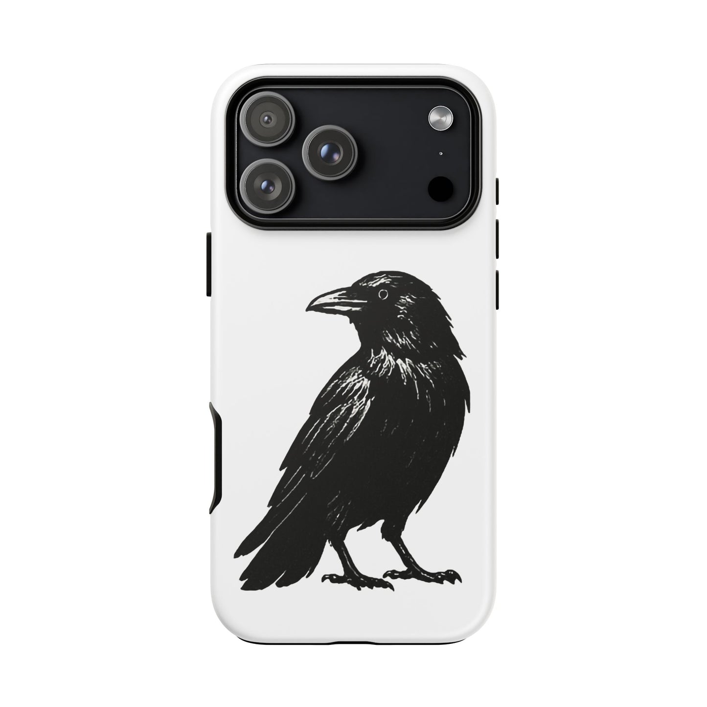 Smith & Raven | Black Raven Illustration Phone Case | Tough Protective Case