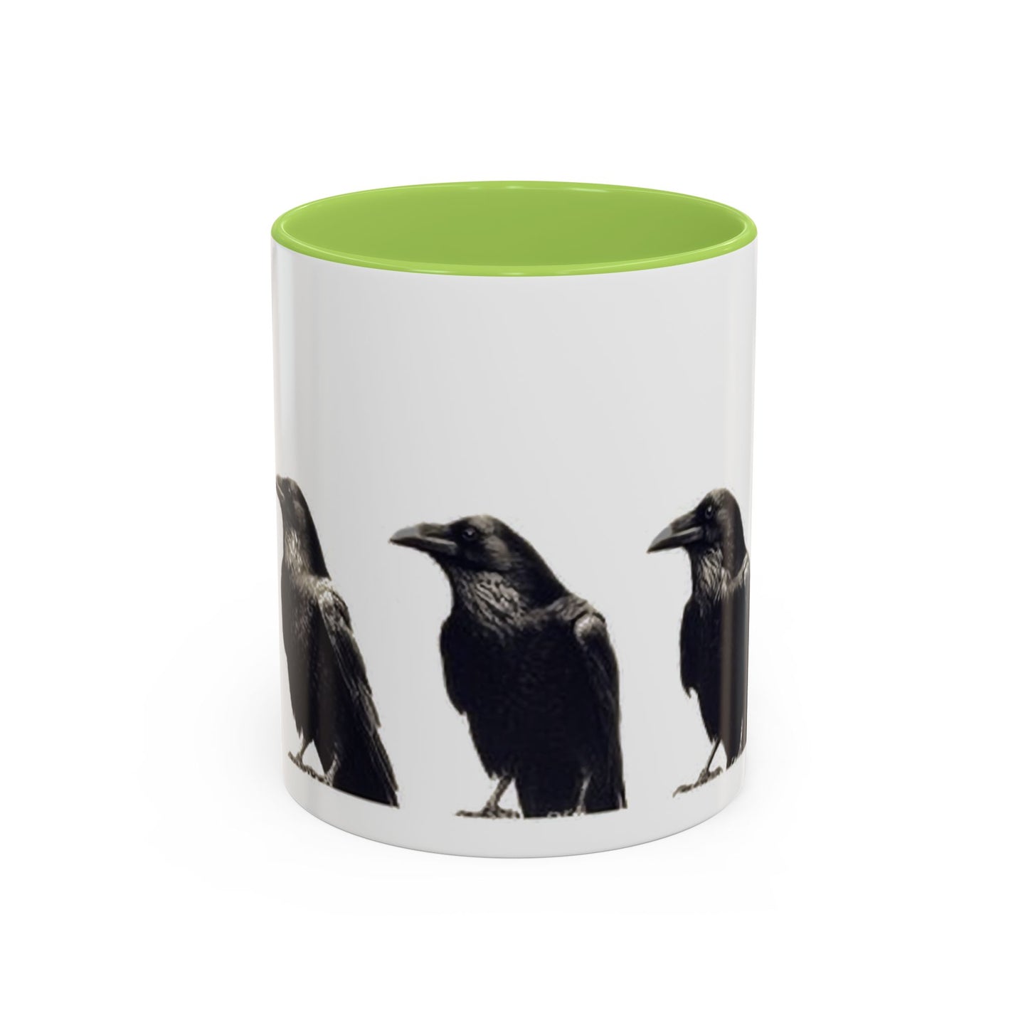 Smith & Raven | Five Ravens Mug | Accent Color Mugs | 11oz or 15oz