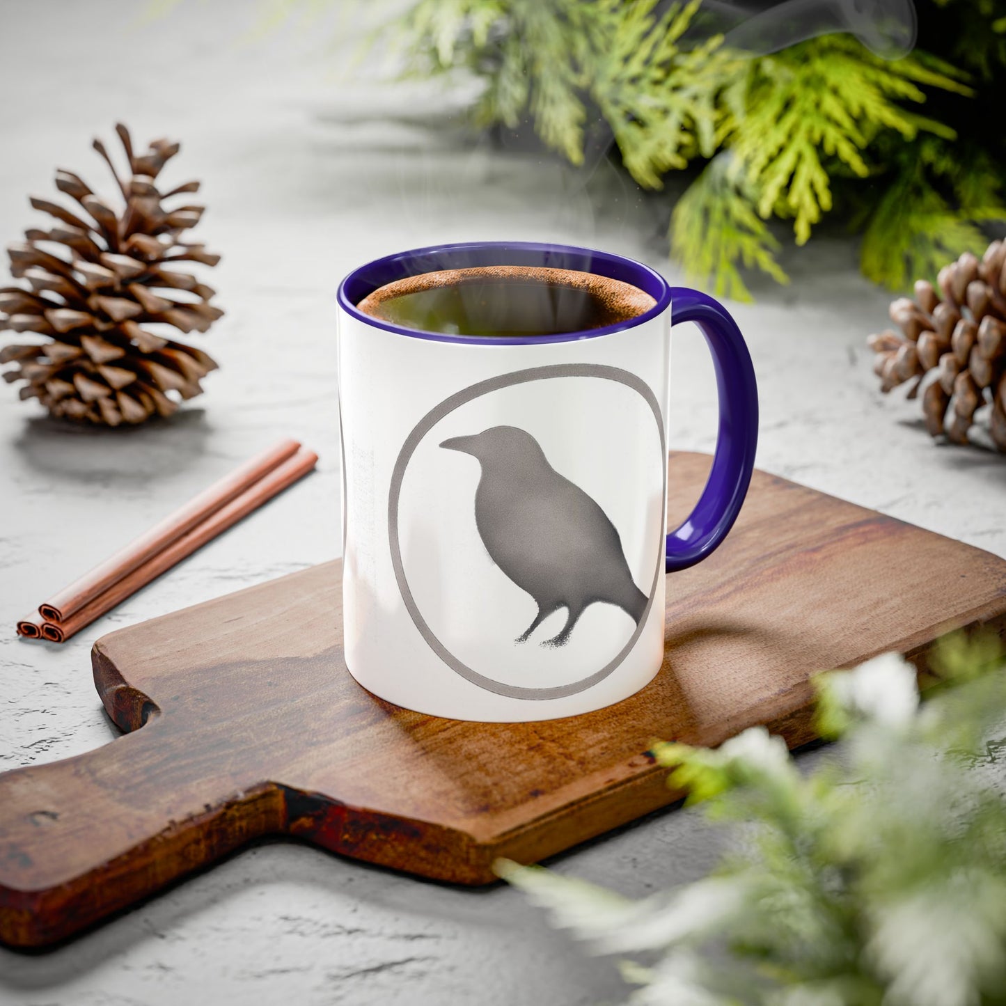 Smith & Raven | Circle Logo | Accent Color Mugs | 11oz 15oz