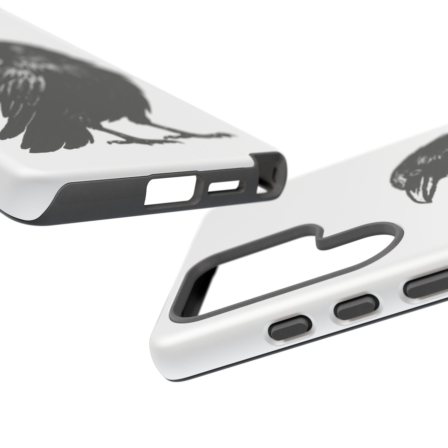 Smith & Raven | Black Raven Illustration Phone Case | Tough Protective Case