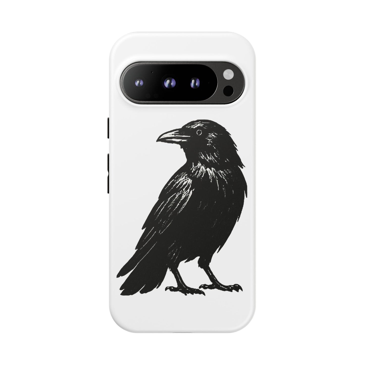 Smith & Raven | Black Raven Illustration Phone Case | Tough Protective Case