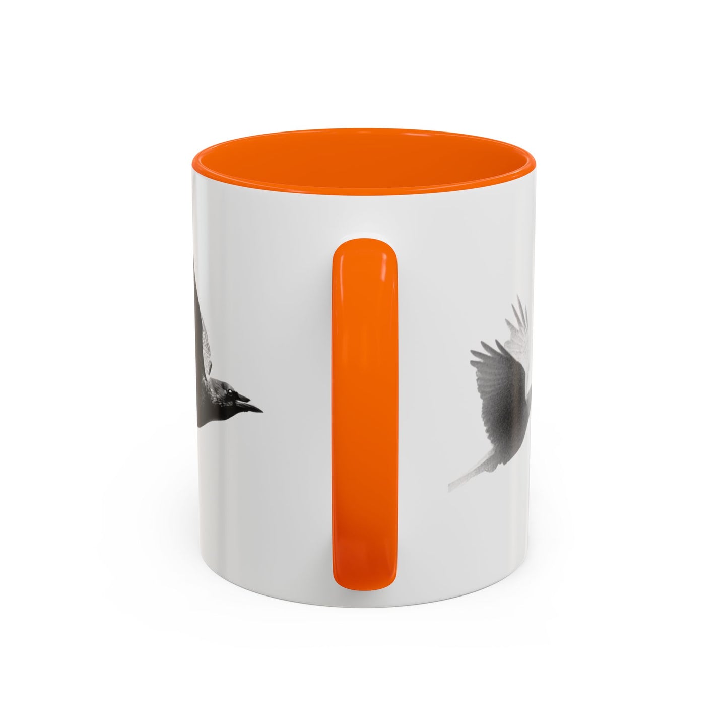 Smith & Raven | Flying Ravens Mug | Accent Color Mugs | 11oz 15oz