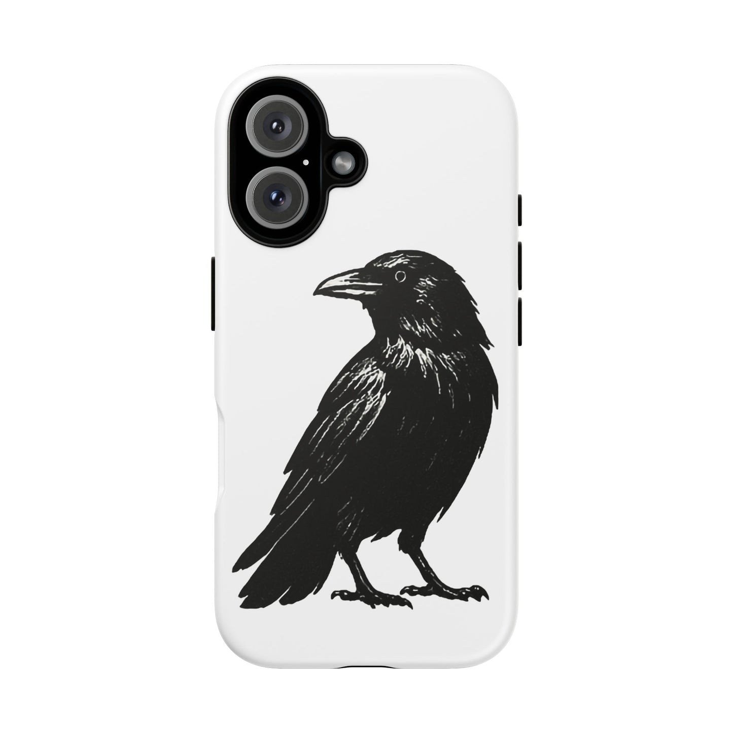 Smith & Raven | Black Raven Illustration Phone Case | Tough Protective Case