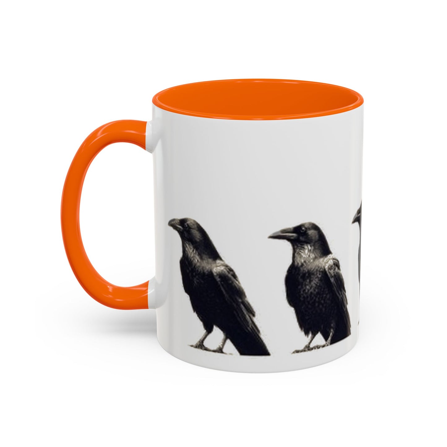 Smith & Raven | Five Ravens Mug | Accent Color Mugs | 11oz or 15oz