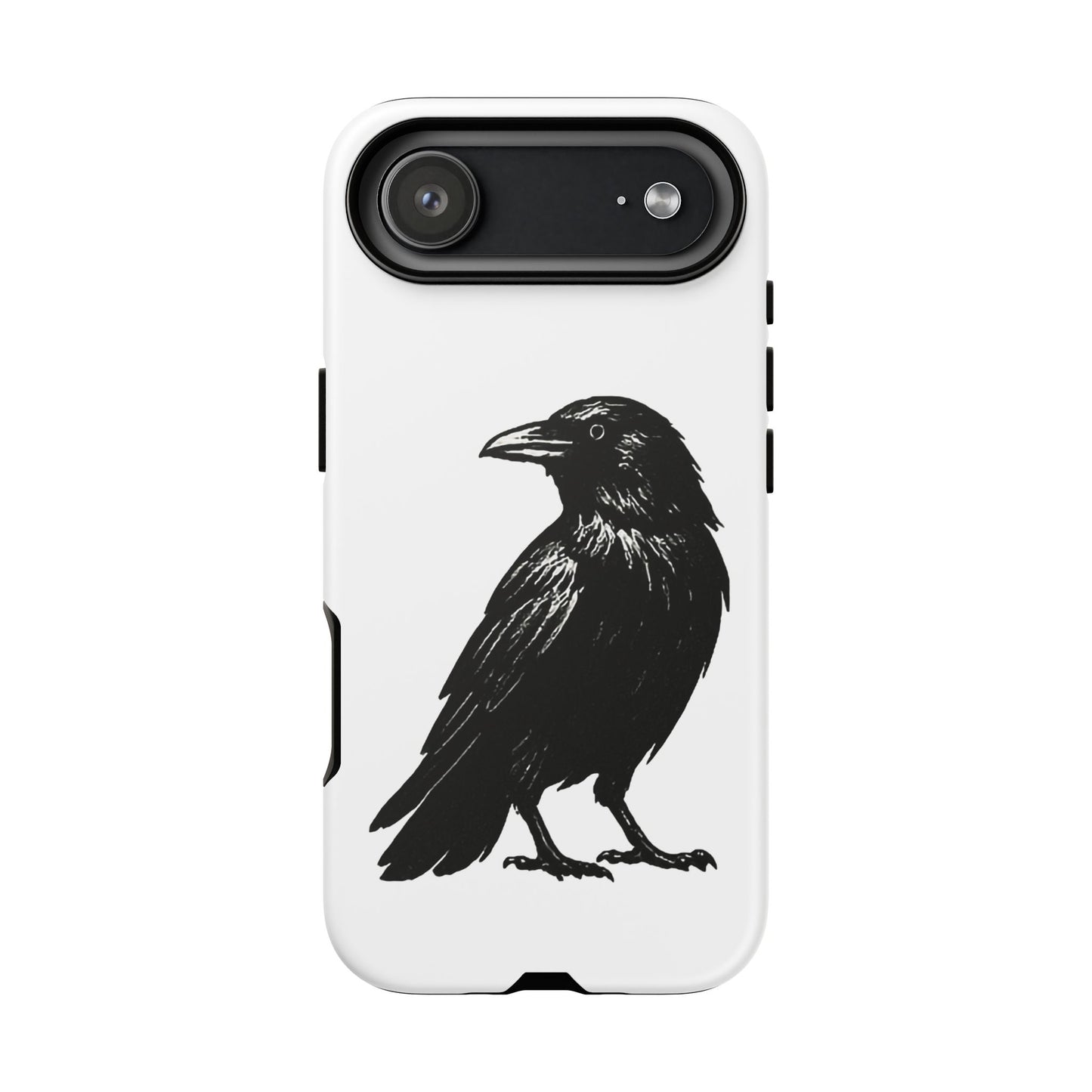 Smith & Raven | Black Raven Illustration Phone Case | Tough Protective Case