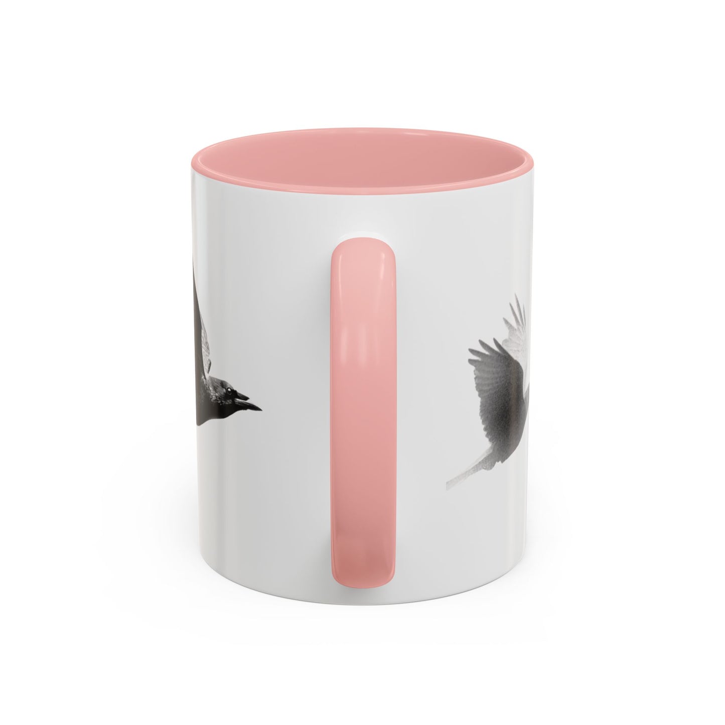 Smith & Raven | Flying Ravens Mug | Accent Color Mugs | 11oz 15oz
