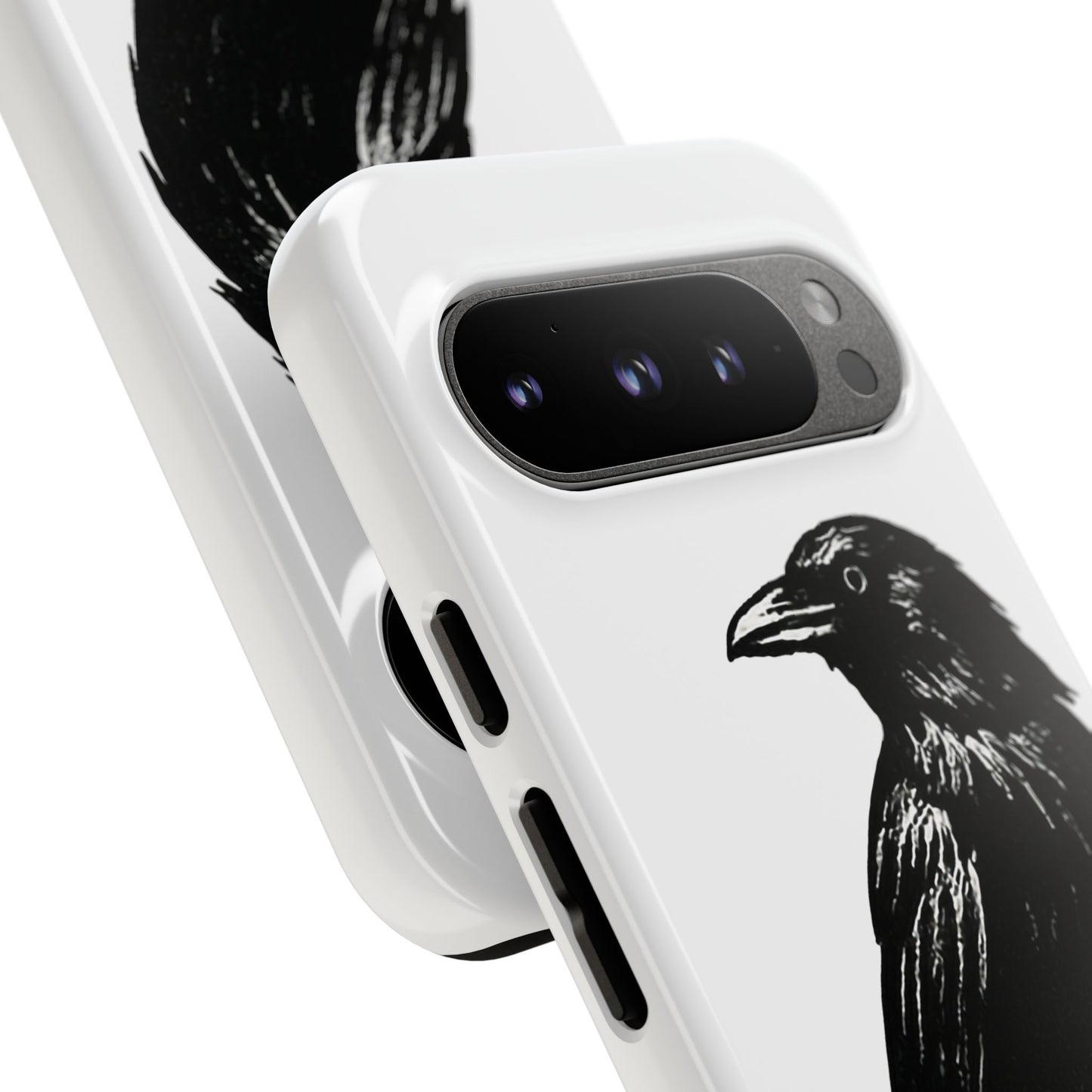 Smith & Raven | Black Raven Illustration Phone Case | Tough Protective Case
