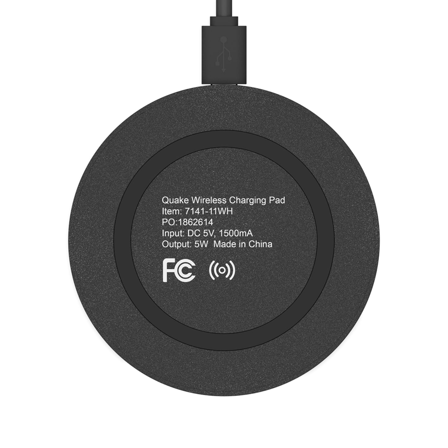 Smith & Raven | Raven Silhouette Wireless Charging Pad | Black and White