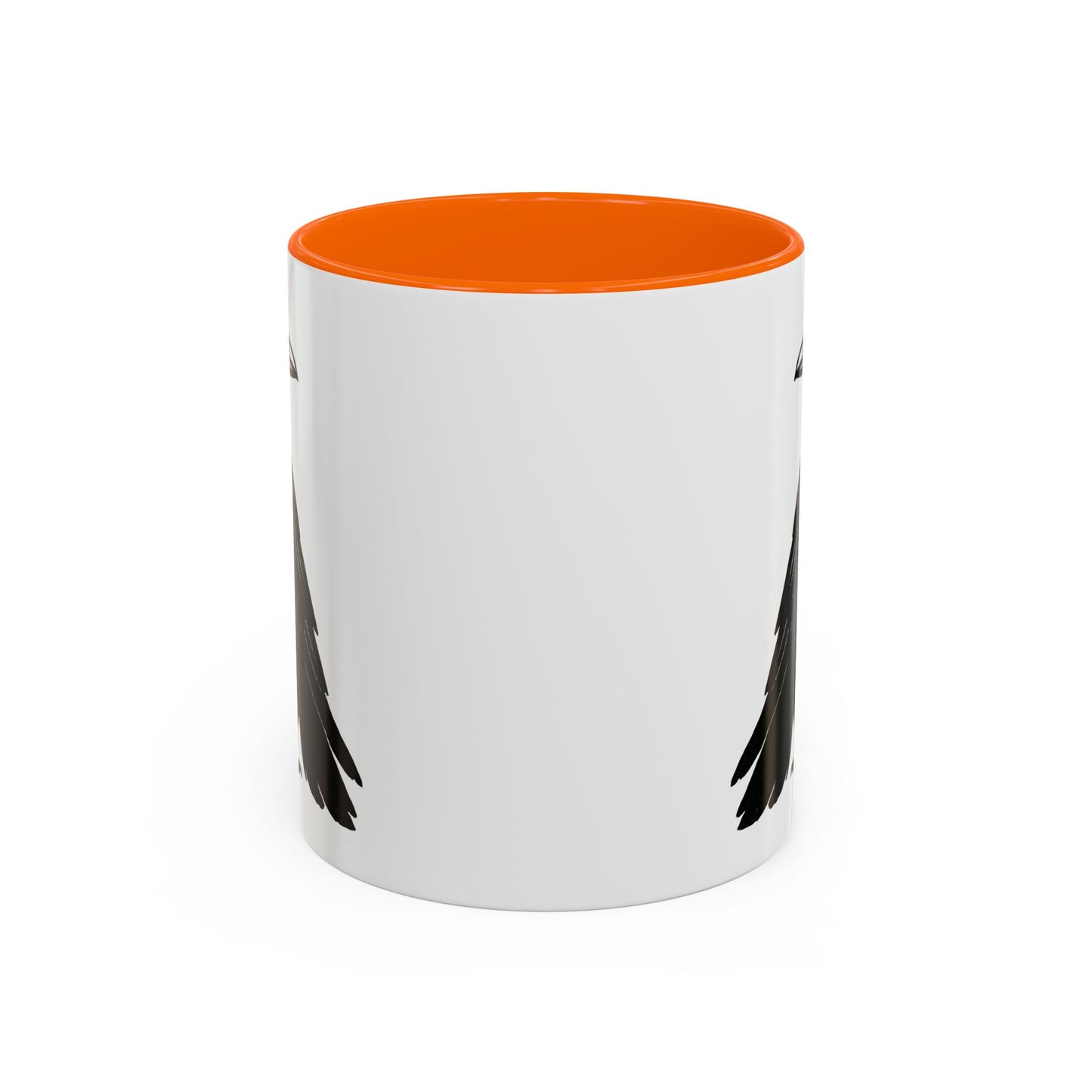 Smith & Raven | Black Raven Illustration | Accent Color Mugs | 11oz, 15oz