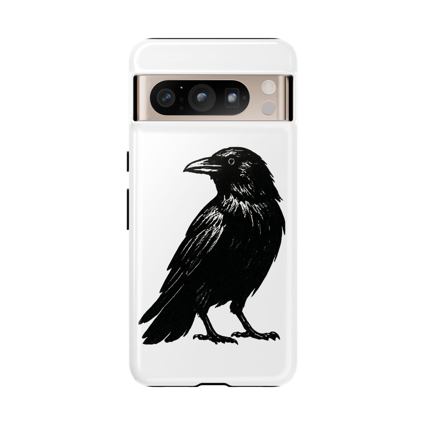 Smith & Raven | Black Raven Illustration Phone Case | Tough Protective Case