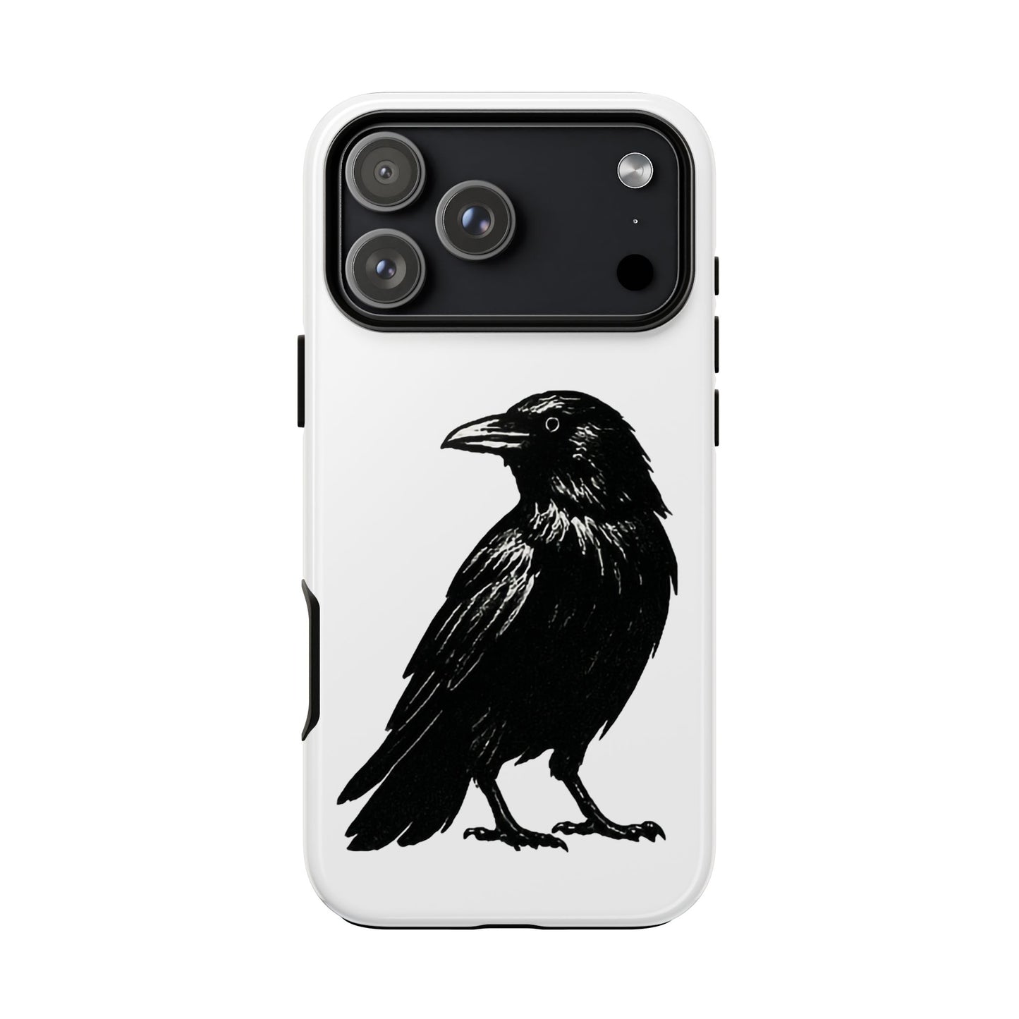 Smith & Raven | Black Raven Illustration Phone Case | Tough Protective Case