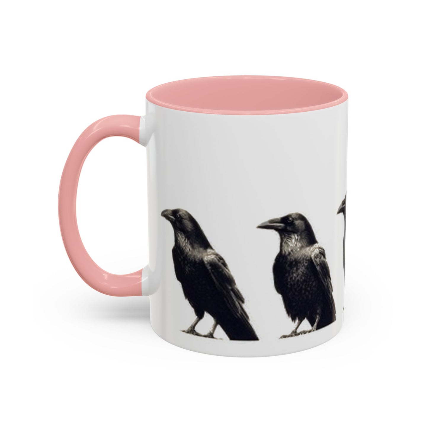 Smith & Raven | Five Ravens Mug | Accent Color Mugs | 11oz or 15oz
