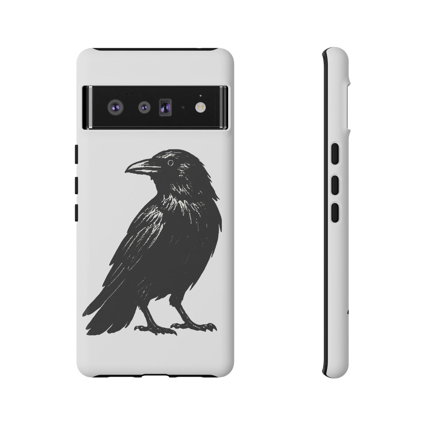 Smith & Raven | Black Raven Illustration Phone Case | Tough Protective Case