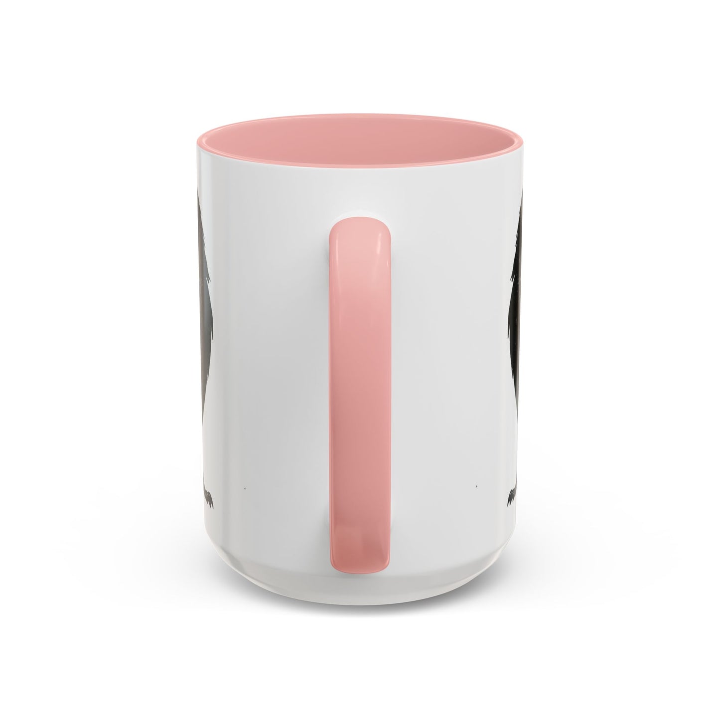 Smith & Raven | Black Raven Illustration | Accent Color Mugs | 11oz, 15oz