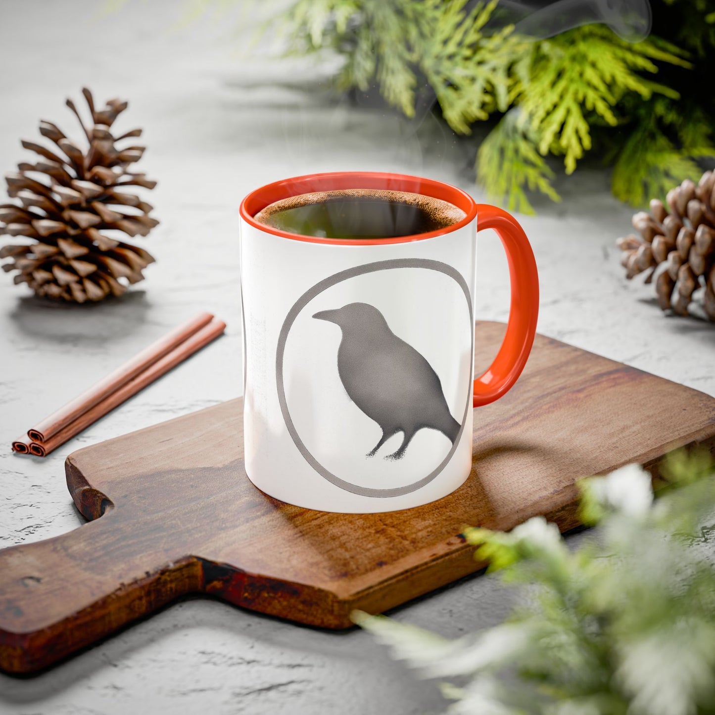 Smith & Raven | Circle Logo | Accent Color Mugs | 11oz 15oz