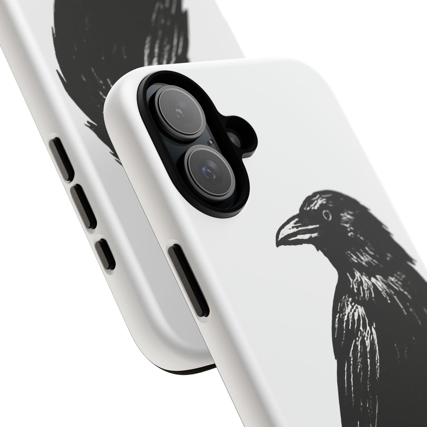 Smith & Raven | Black Raven Illustration Phone Case | Tough Protective Case