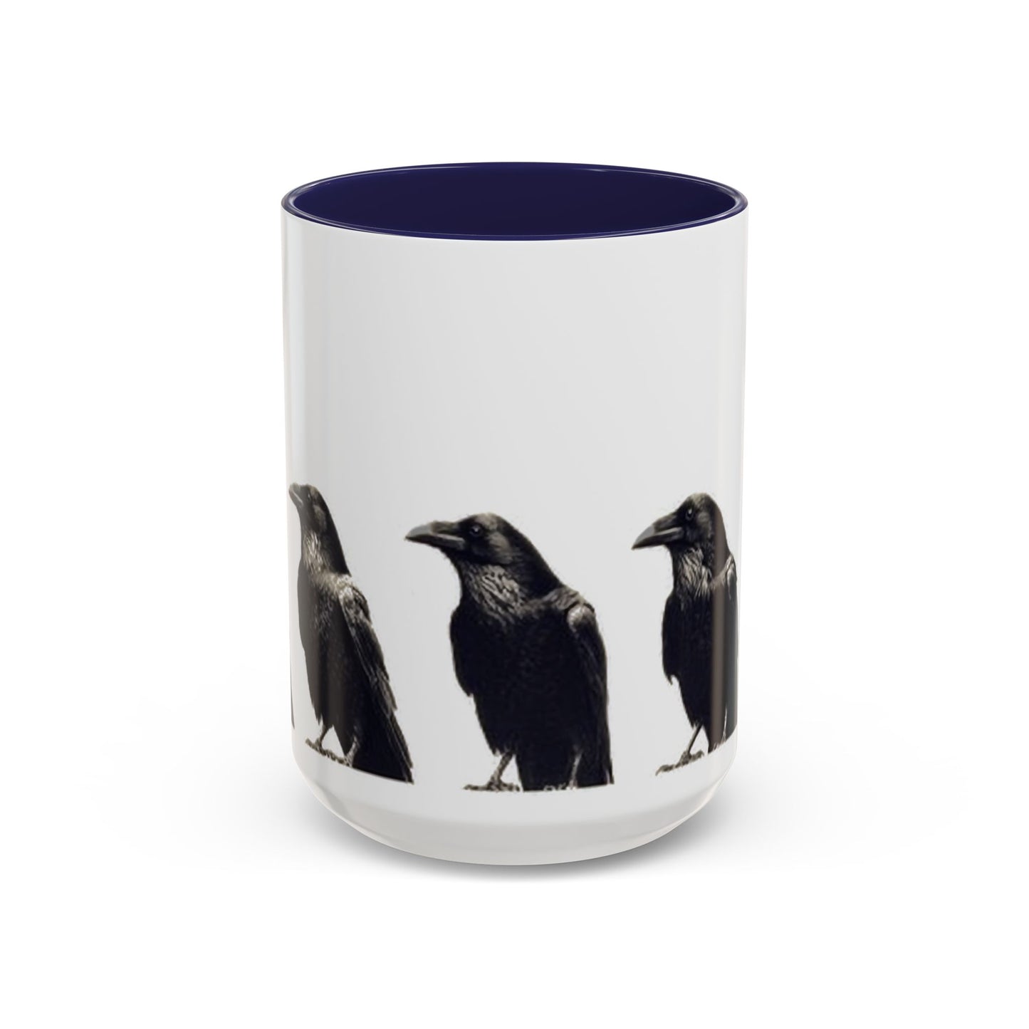 Smith & Raven | Five Ravens Mug | Accent Color Mugs | 11oz or 15oz