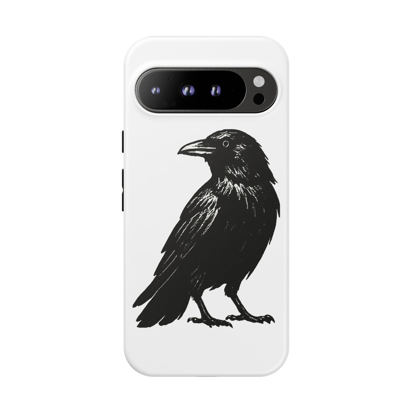 Smith & Raven | Black Raven Illustration Phone Case | Tough Protective Case