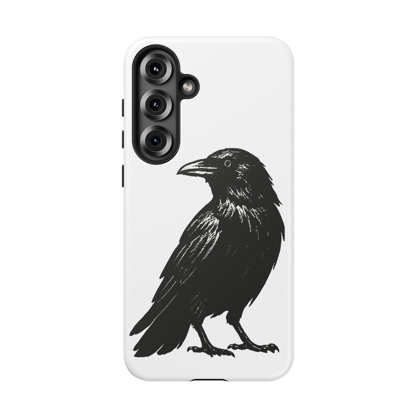 Smith & Raven | Black Raven Illustration Phone Case | Tough Protective Case