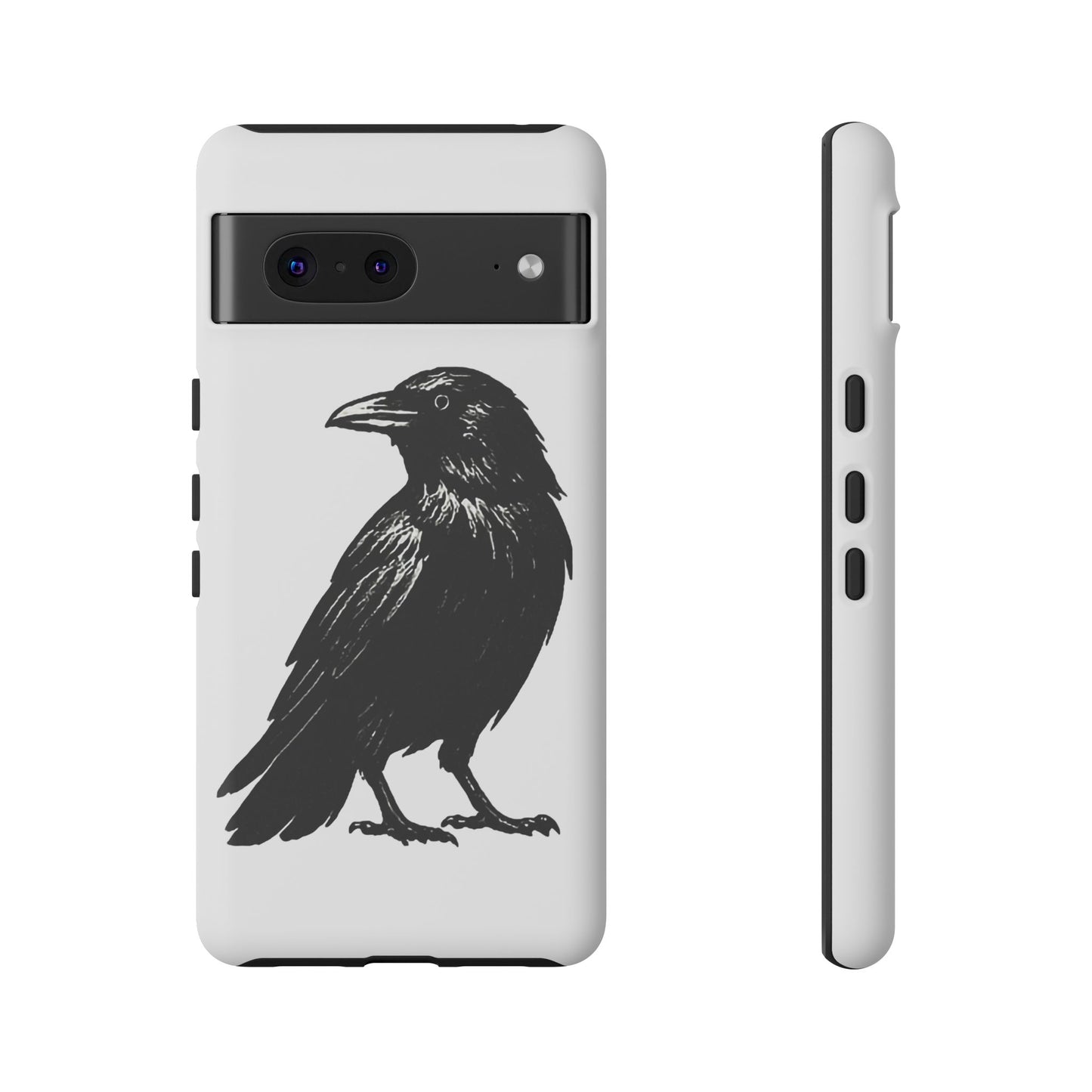Smith & Raven | Black Raven Illustration Phone Case | Tough Protective Case