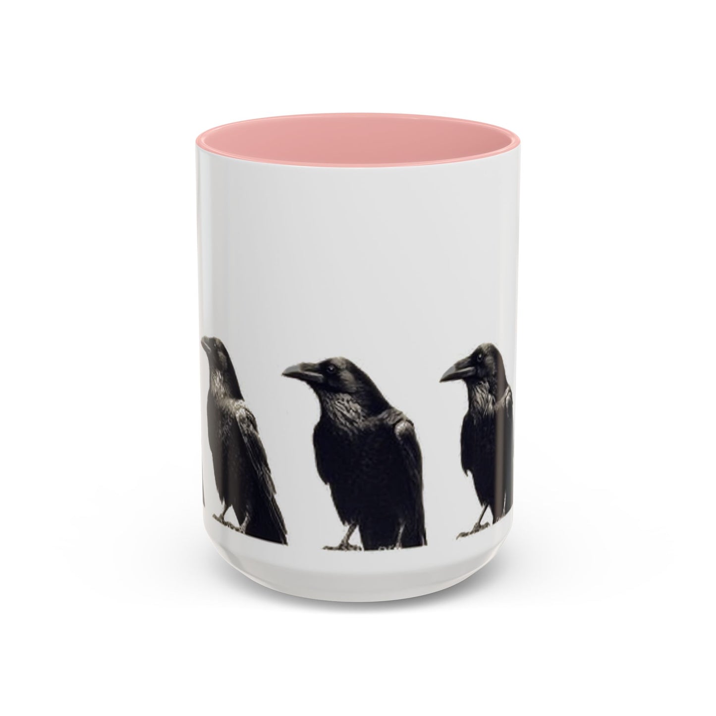 Smith & Raven | Five Ravens Mug | Accent Color Mugs | 11oz or 15oz