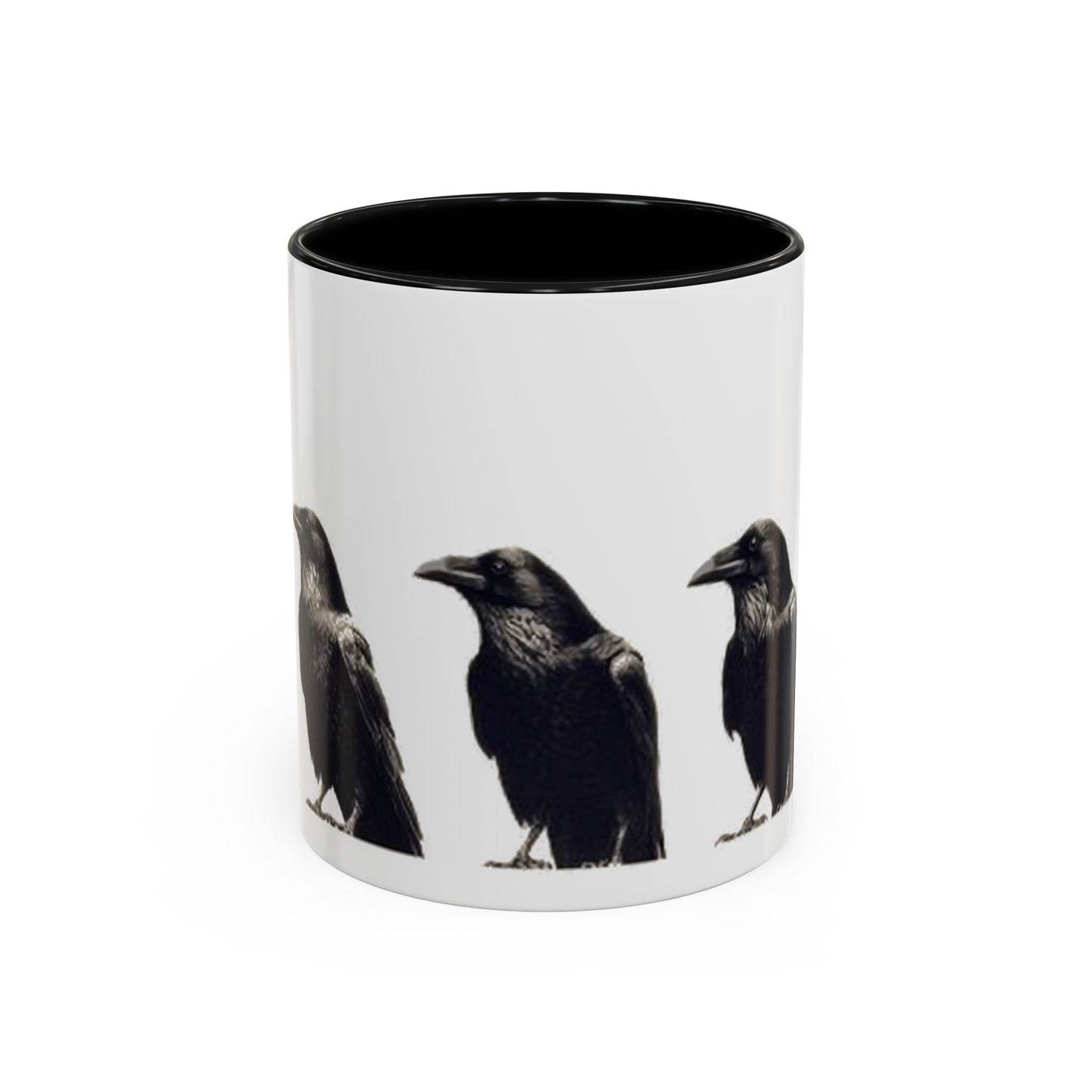 Smith & Raven | Five Ravens Mug | Accent Color Mugs | 11oz or 15oz