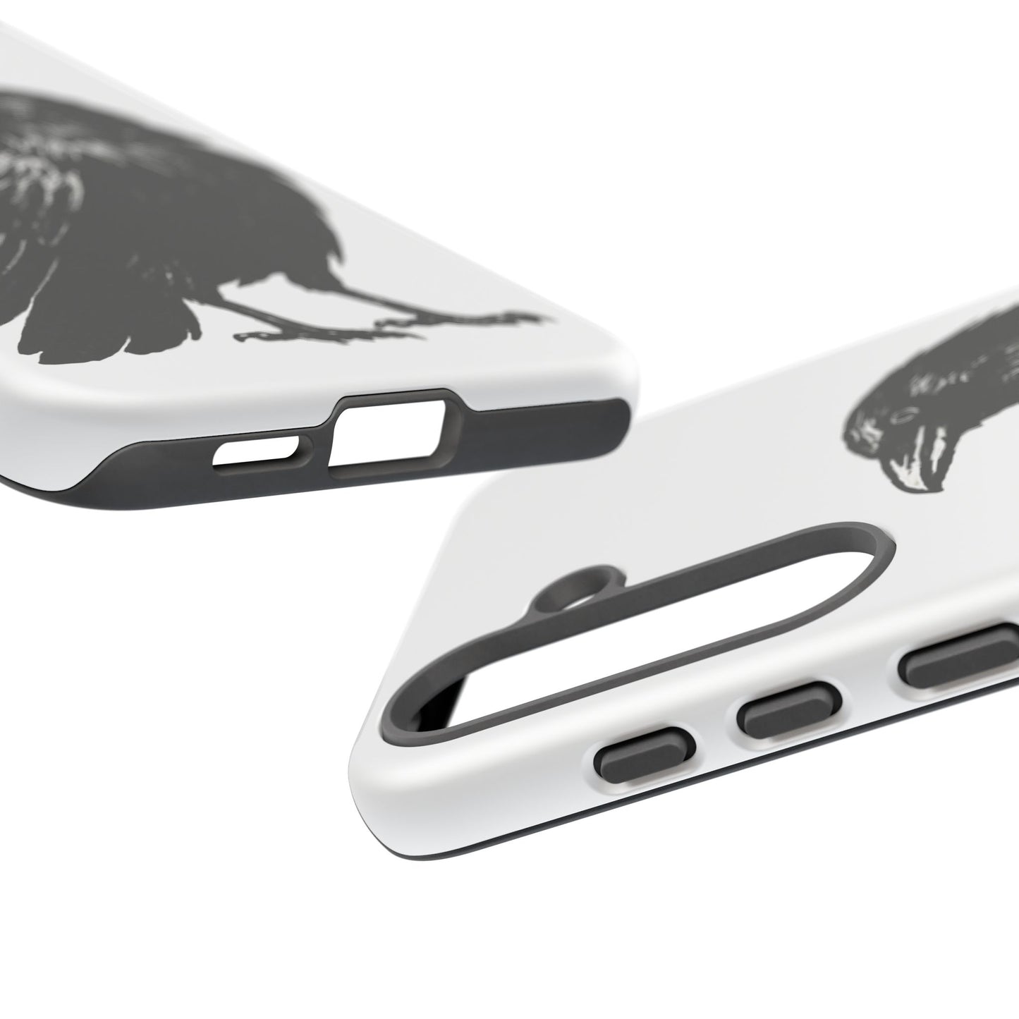 Smith & Raven | Black Raven Illustration Phone Case | Tough Protective Case