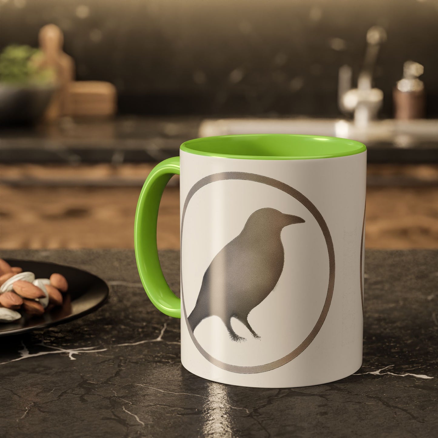 Smith & Raven | Circle Logo | Accent Color Mugs | 11oz 15oz
