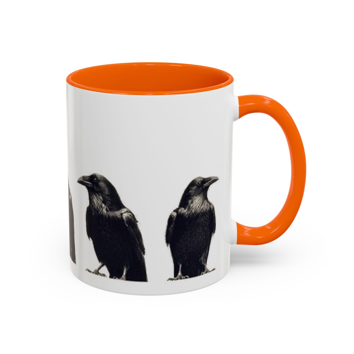 Smith & Raven | Five Ravens Mug | Accent Color Mugs | 11oz or 15oz