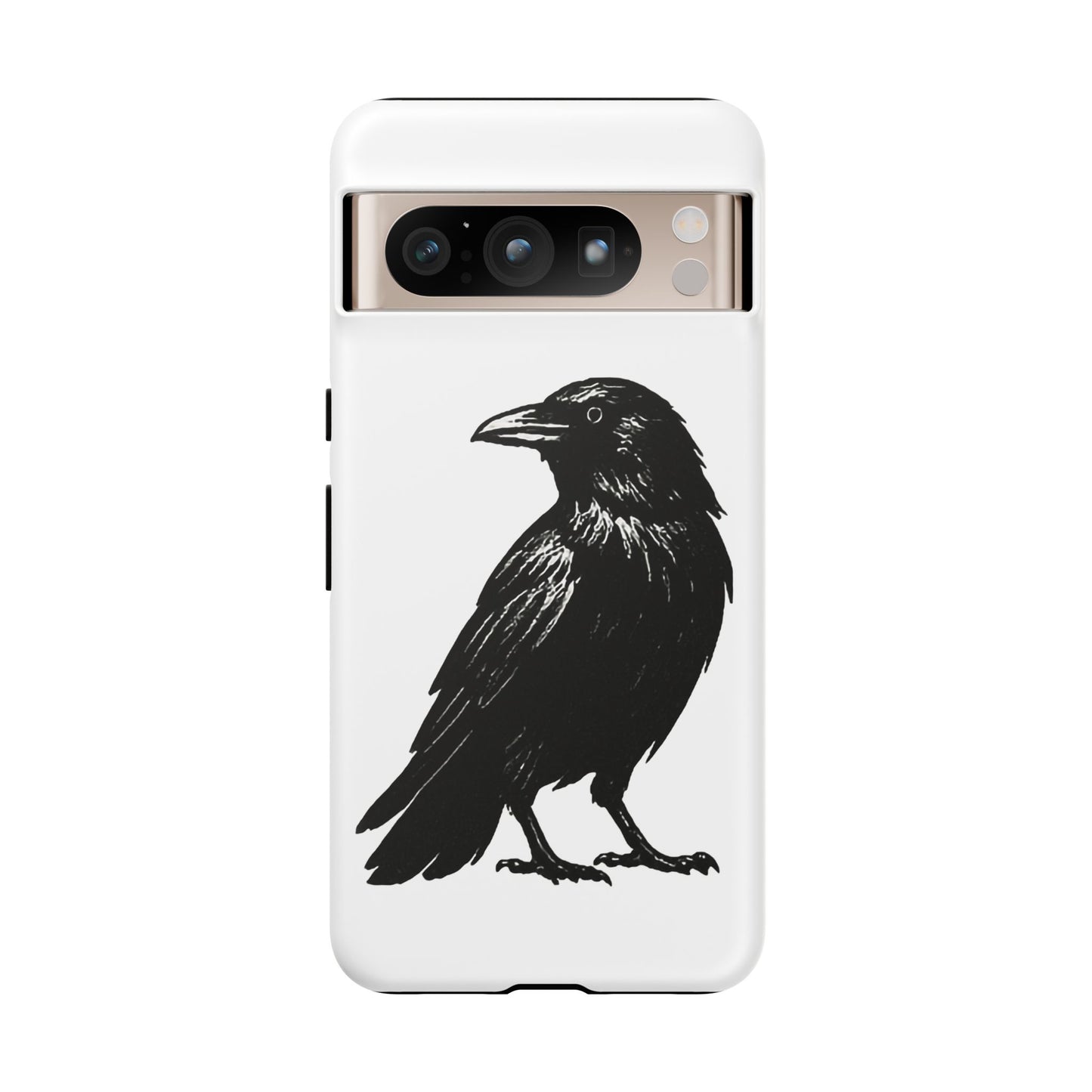 Smith & Raven | Black Raven Illustration Phone Case | Tough Protective Case