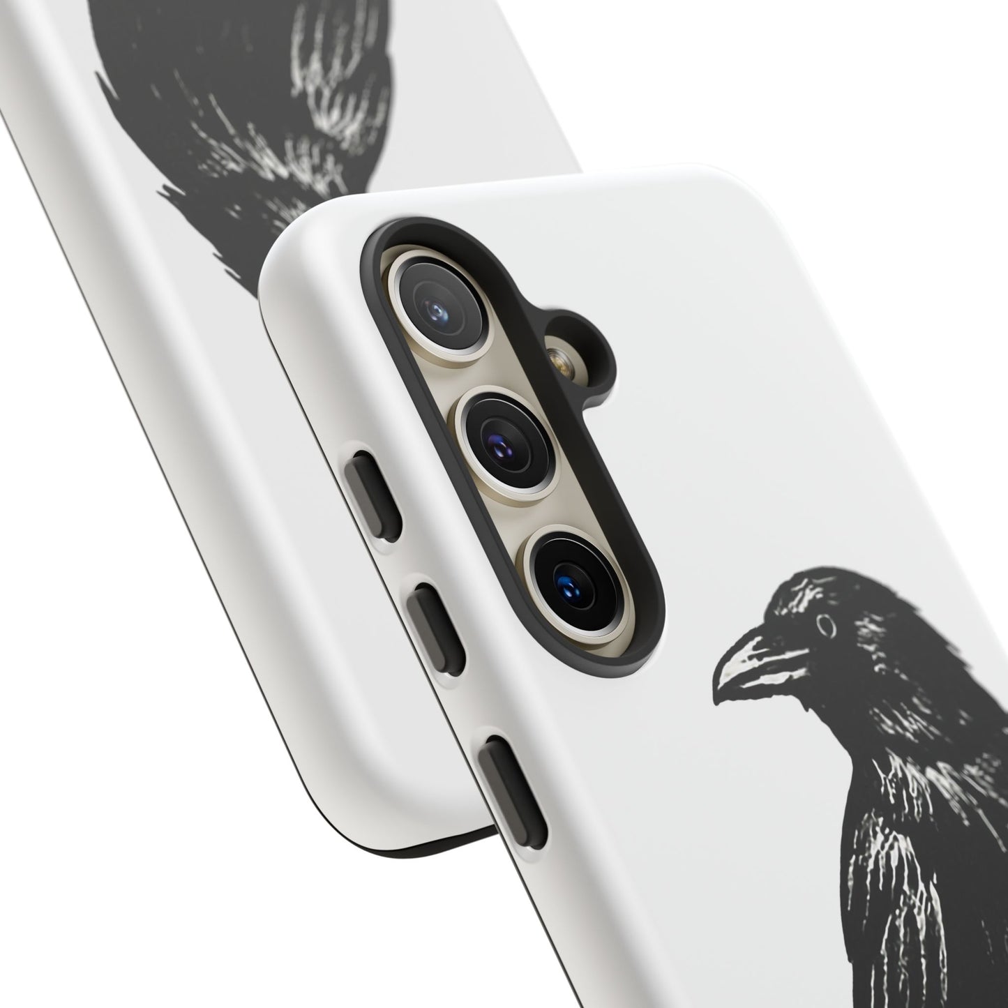 Smith & Raven | Black Raven Illustration Phone Case | Tough Protective Case