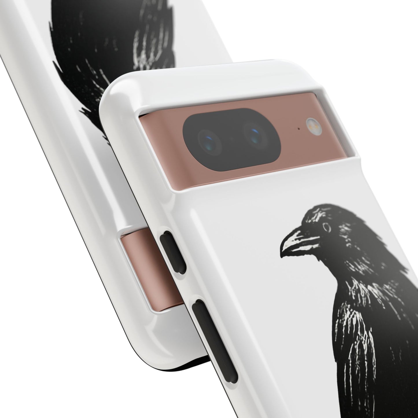 Smith & Raven | Black Raven Illustration Phone Case | Tough Protective Case