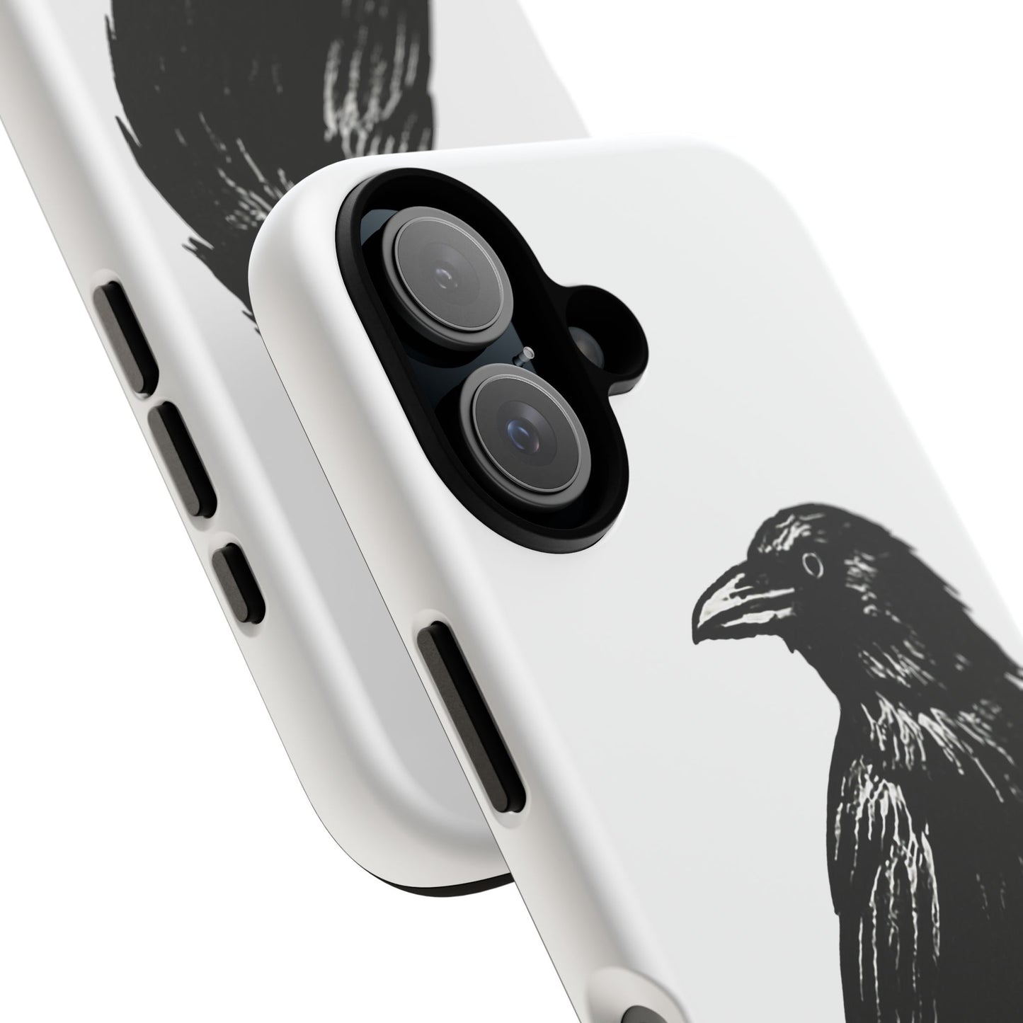 Smith & Raven | Black Raven Illustration Phone Case | Tough Protective Case