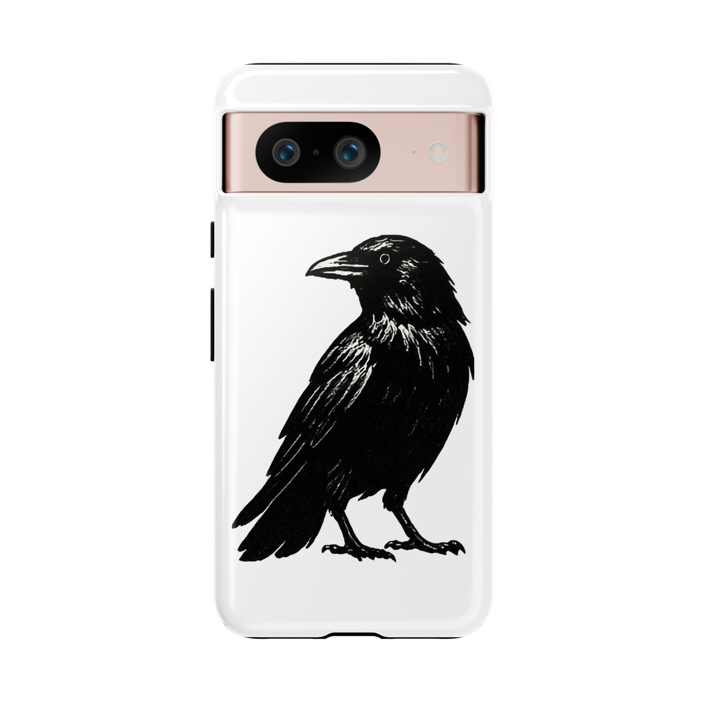 Smith & Raven | Black Raven Illustration Phone Case | Tough Protective Case