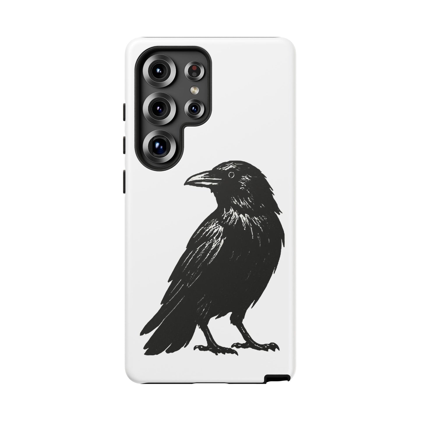 Smith & Raven | Black Raven Illustration Phone Case | Tough Protective Case
