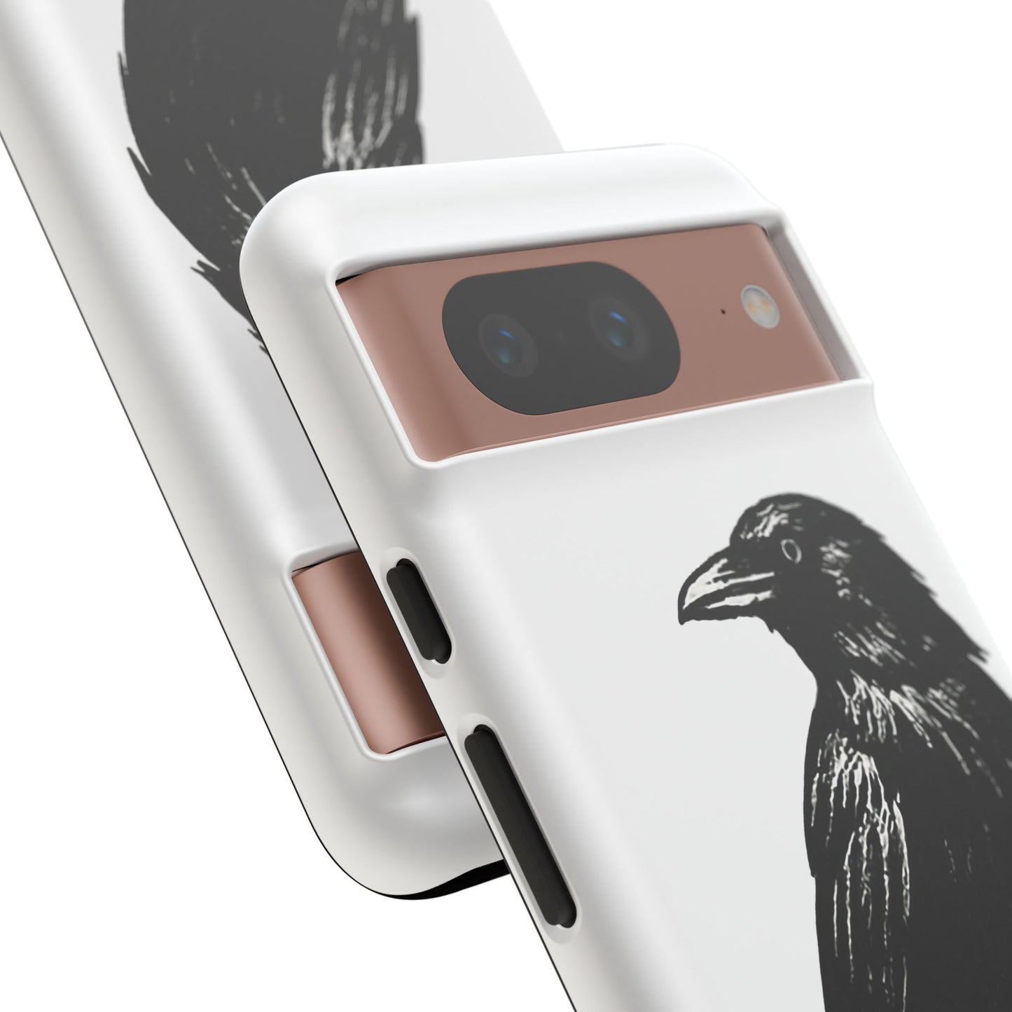 Smith & Raven | Black Raven Illustration Phone Case | Tough Protective Case