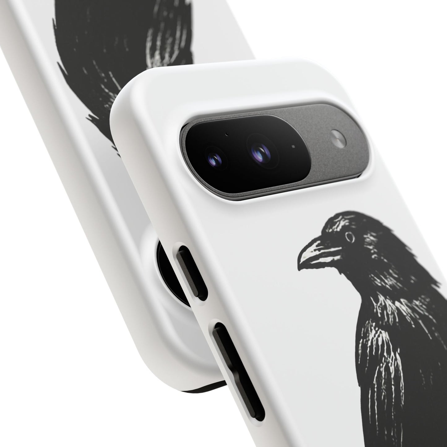Smith & Raven | Black Raven Illustration Phone Case | Tough Protective Case