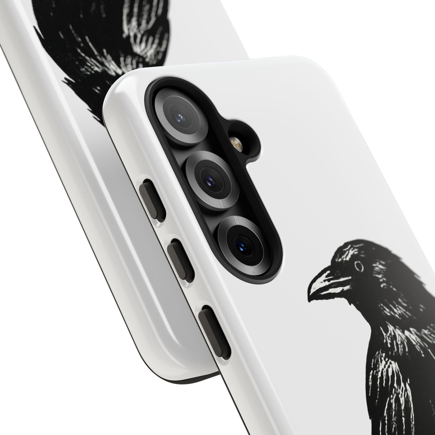 Smith & Raven | Black Raven Illustration Phone Case | Tough Protective Case