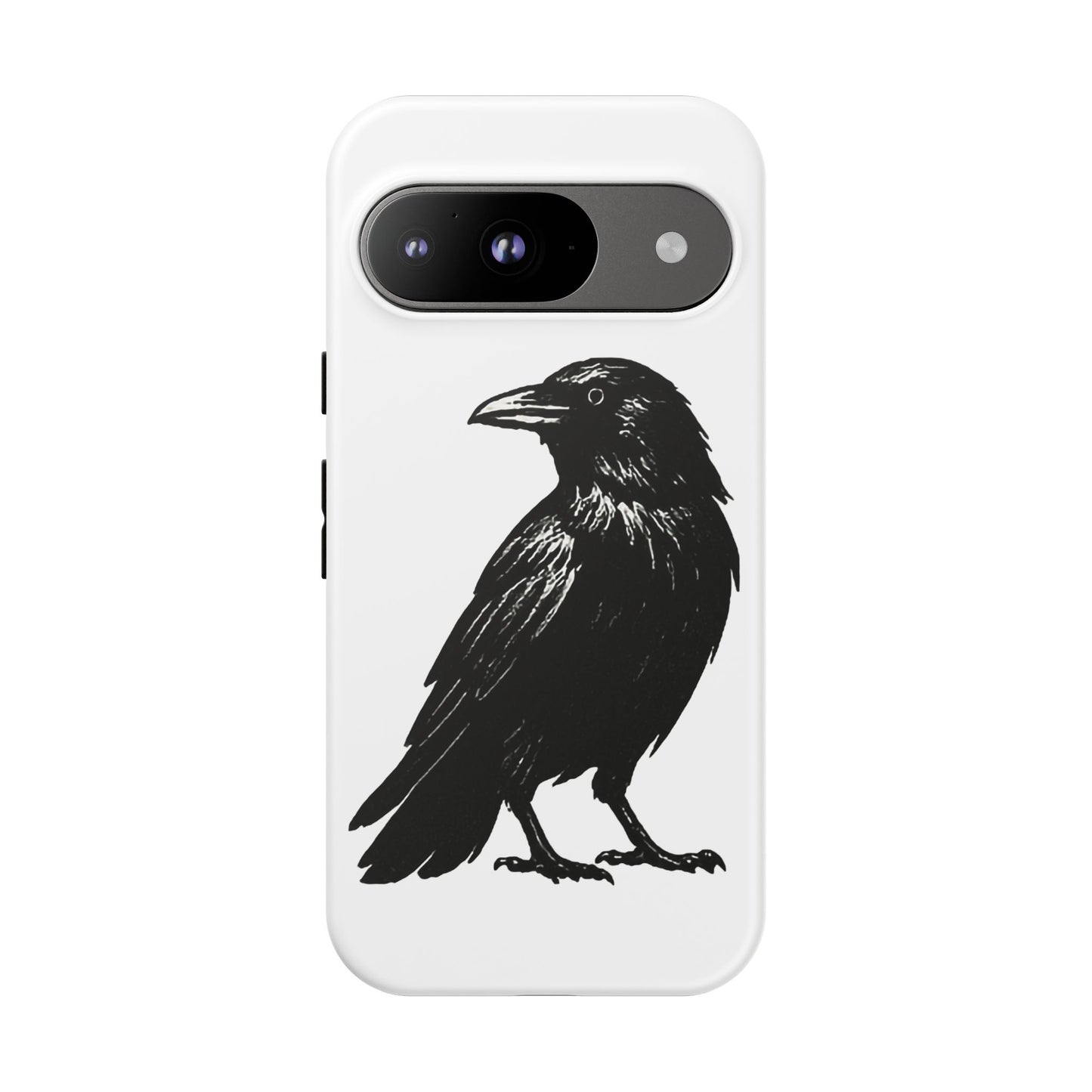 Smith & Raven | Black Raven Illustration Phone Case | Tough Protective Case