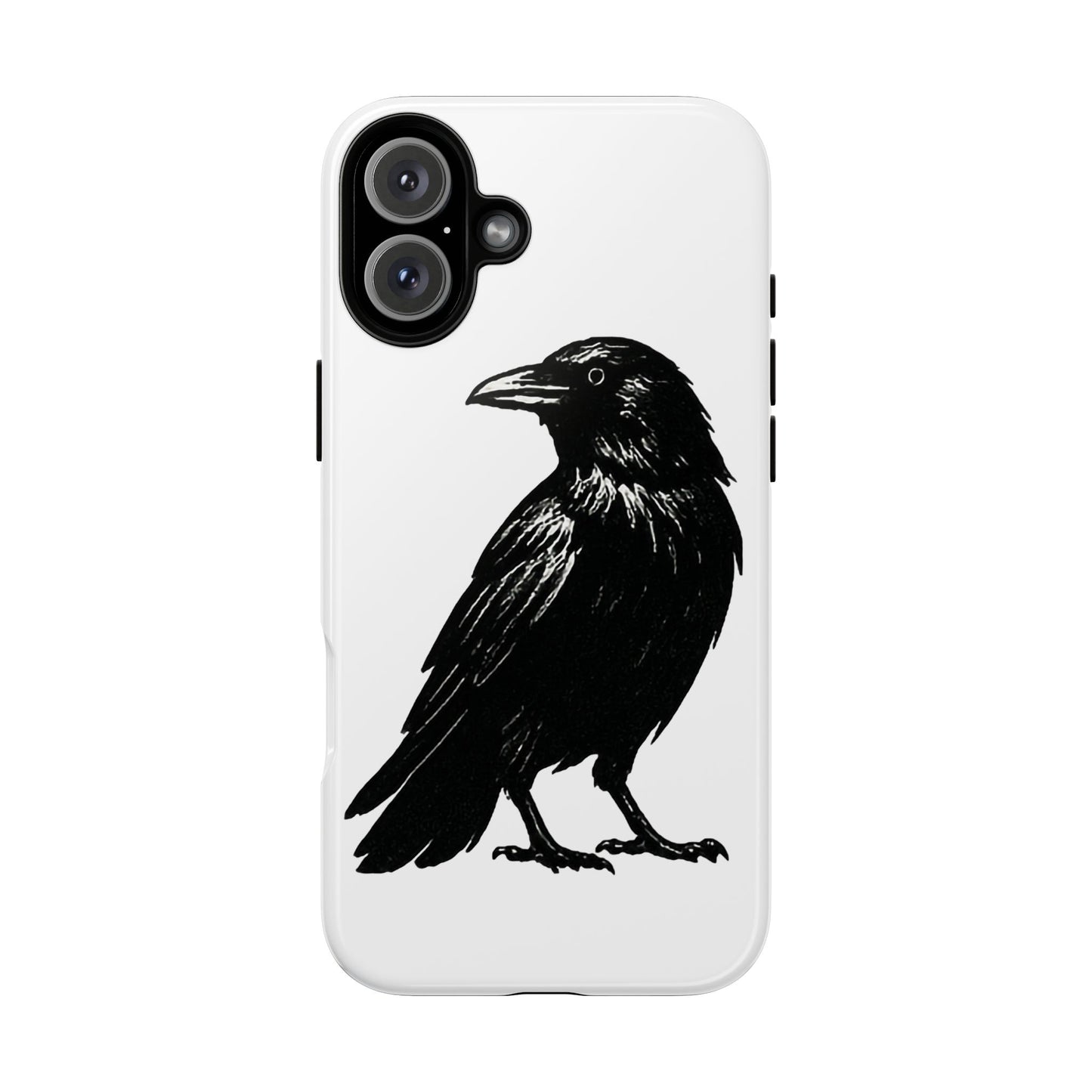 Smith & Raven | Black Raven Illustration Phone Case | Tough Protective Case
