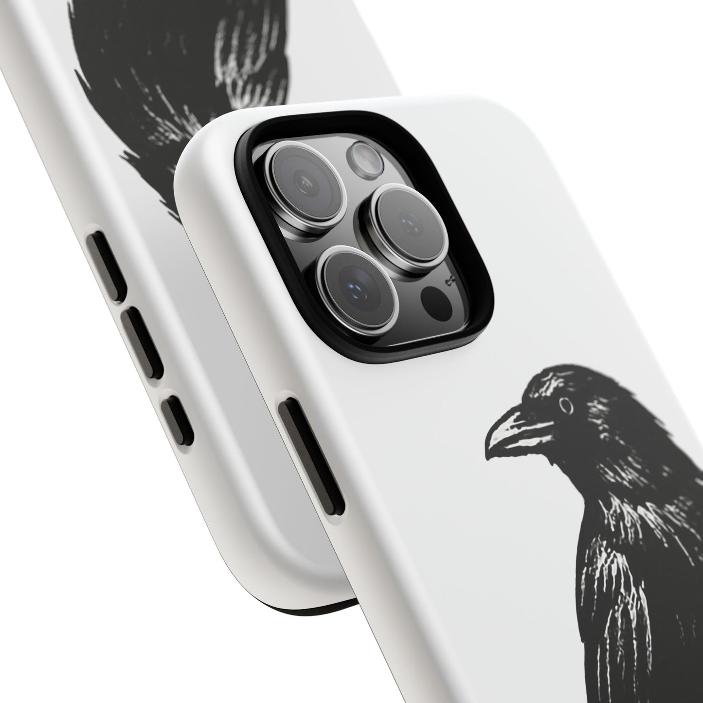 Smith & Raven | Black Raven Illustration Phone Case | Tough Protective Case