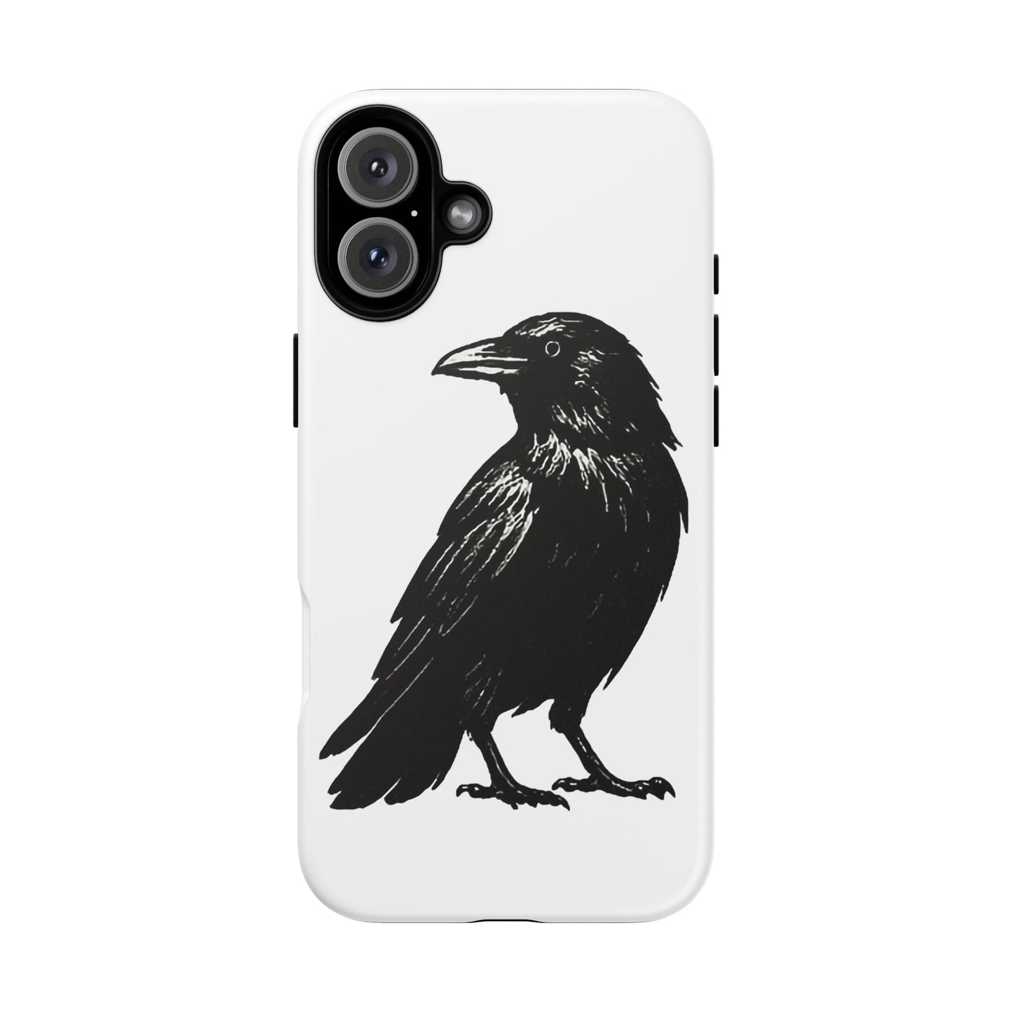 Smith & Raven | Black Raven Illustration Phone Case | Tough Protective Case