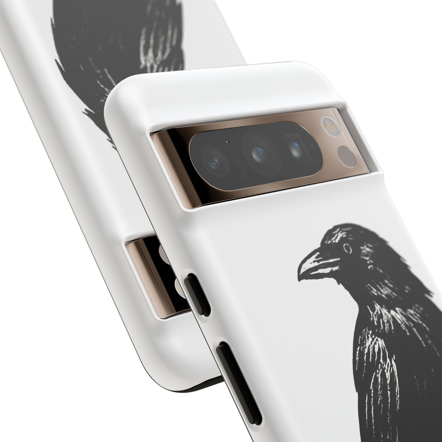 Smith & Raven | Black Raven Illustration Phone Case | Tough Protective Case