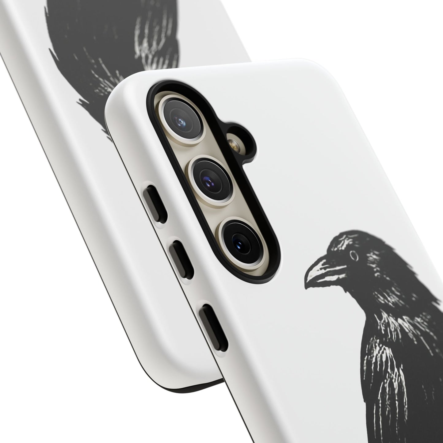 Smith & Raven | Black Raven Illustration Phone Case | Tough Protective Case